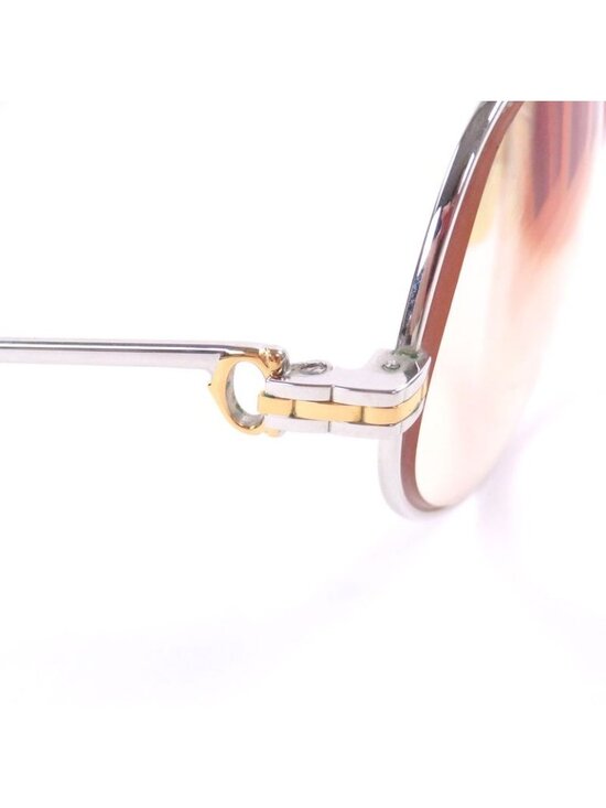 Cartier Vintage Maillon Panthere Sunglasses Eyewear Silver 14 main image 11